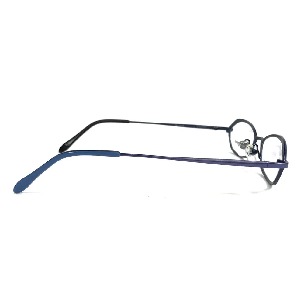 David Benjamin Petite Eyeglasses Frames DB-114 C3 Blue Oval Full Rim 45-17-135